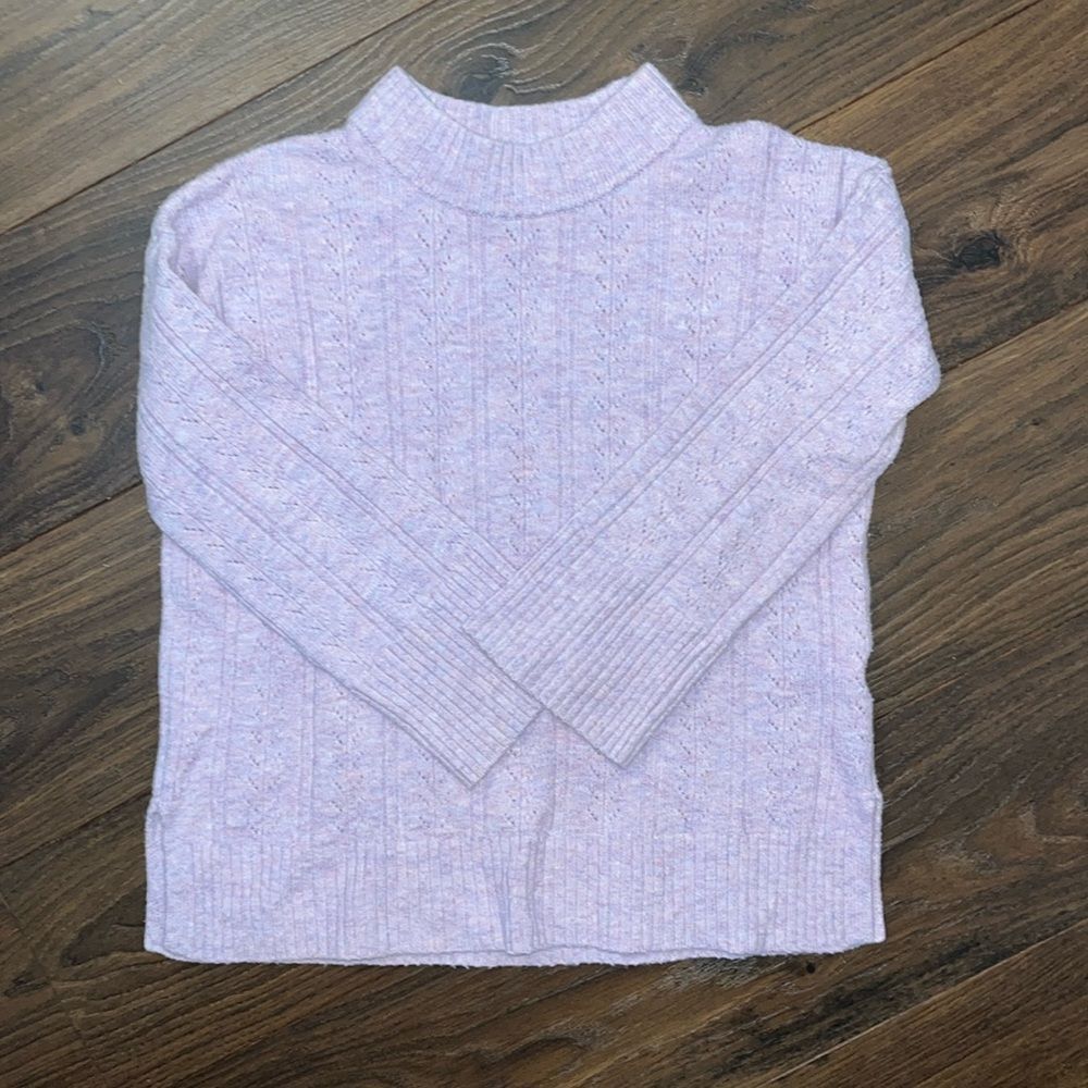 Old Navy Warm Sweater Kids Size M 8 Lavender